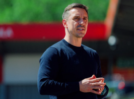 Gary Neville - image taken from Salford City X account