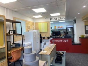 The interior of the shop of Mustard Tree in Eccles