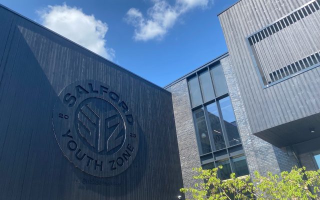 Salford landmark youth zone grand opening date confirmed