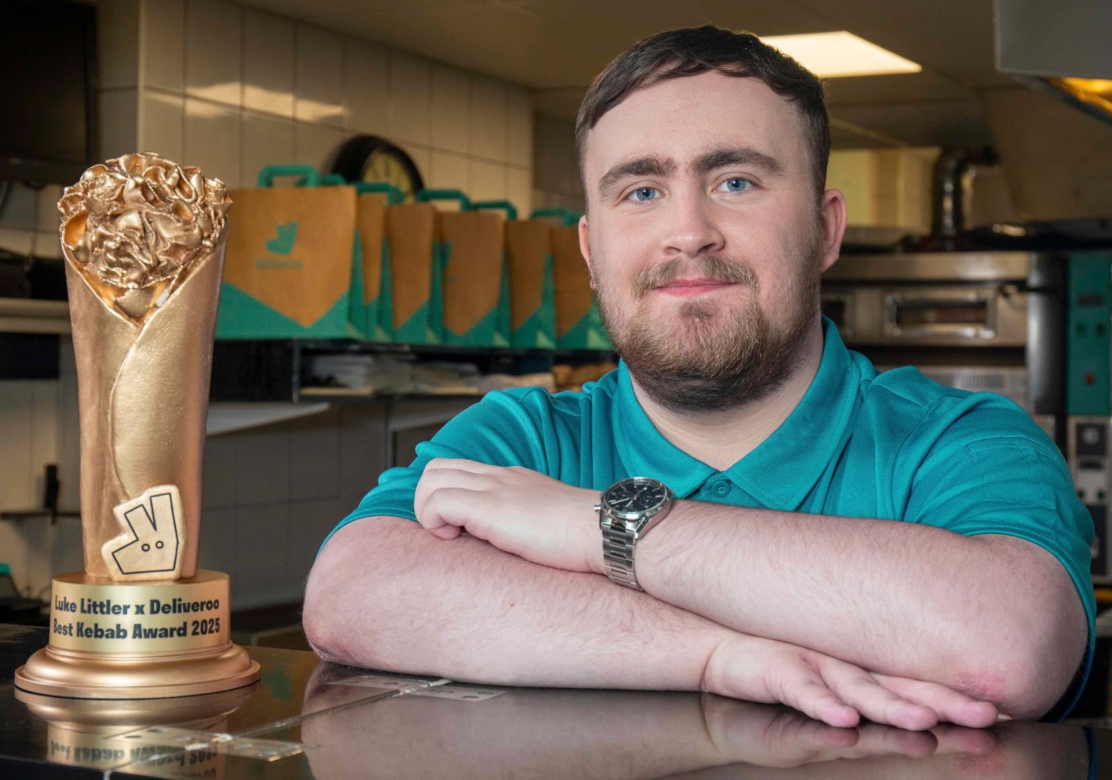 Greek restaurant in Eccles chosen by Luke Littler as a finalist for national award