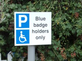 https://commons.wikimedia.org/wiki/File:Blue_Badge_Holders_sign_-_geograph.org.uk_-_5882598.jpg