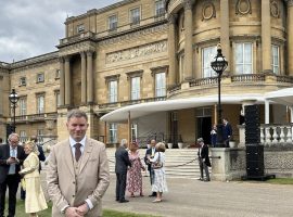Salford resident attends Buckingham Palace Garden Party for his inspirational work to improve mental health services. 
