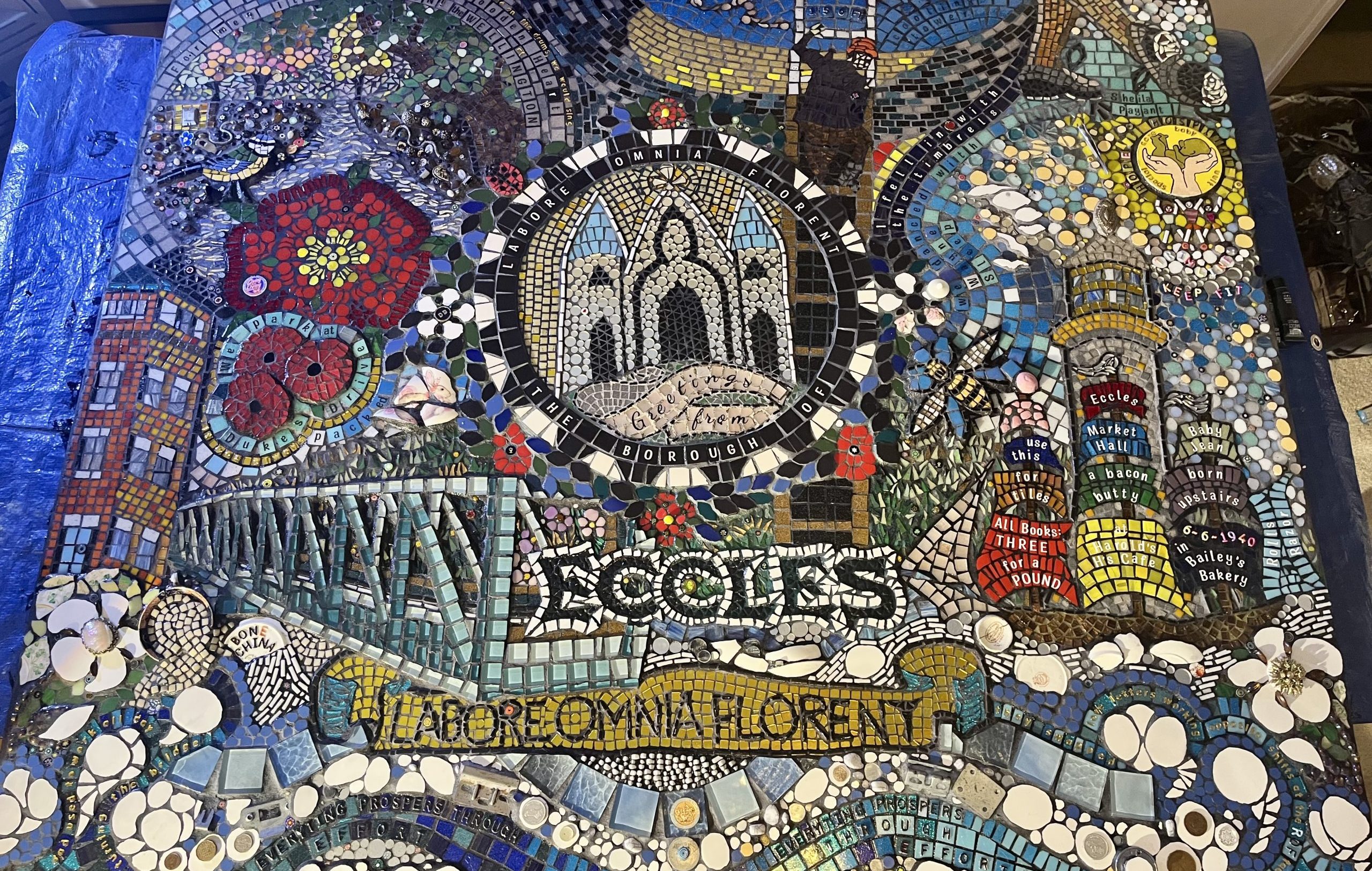 'We Love Eccles' art project to be exhibited on hoardings around town's regeneration work