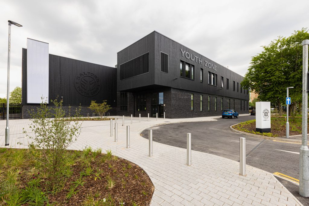Salford Youth Zone Exterior - SYZ