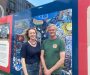 ‘We Love Eccles’ art project on display across the hoardings of regeneration works