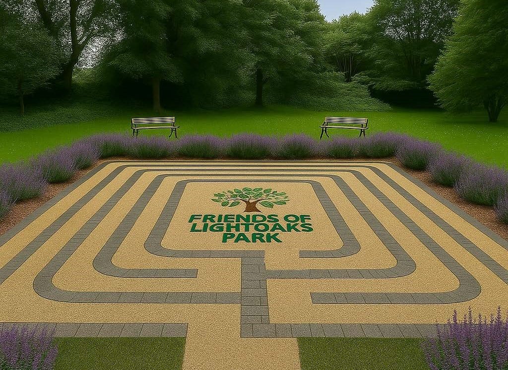 rendered image of the labyrinth