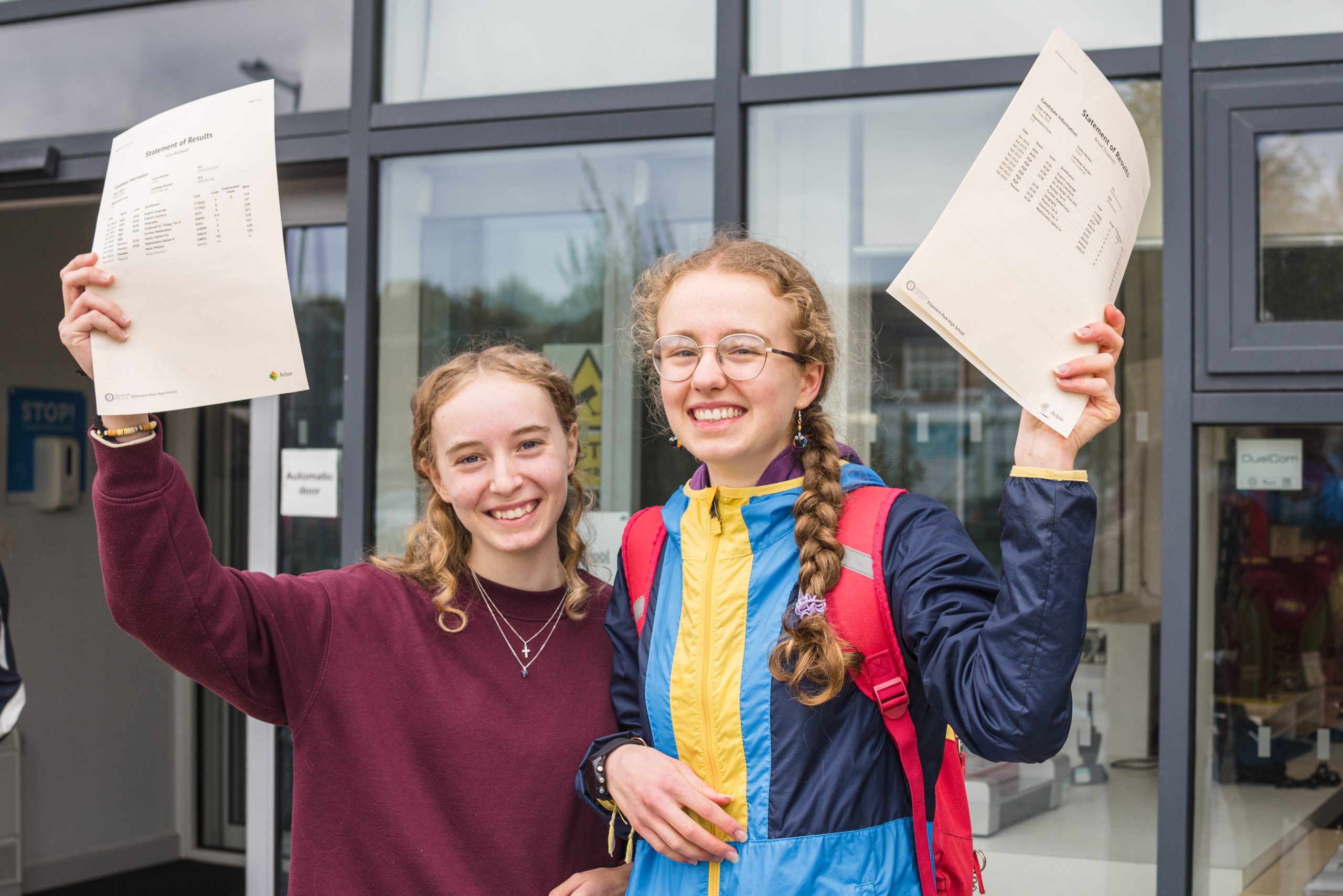Ellesmere Park High School celebrated GCSE success