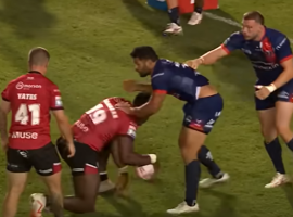 Hull KR's head coach left feeling "empty" after 74-12 victory over Salford Red Devils