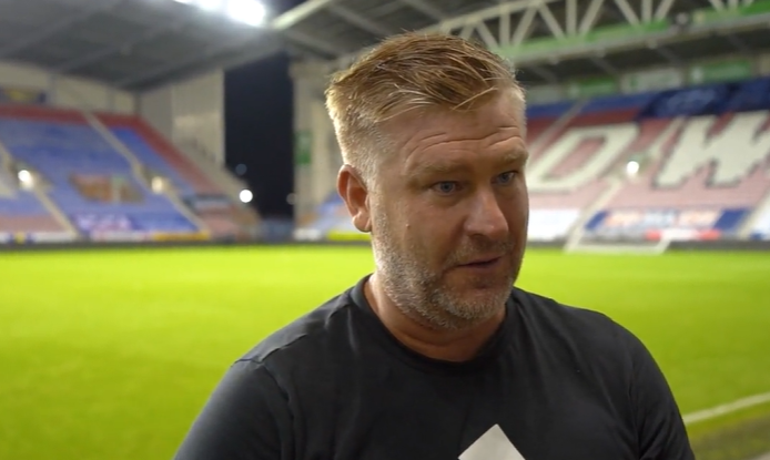Karl Robinson shared his thoughts after Salford City beat Wigan 2-0