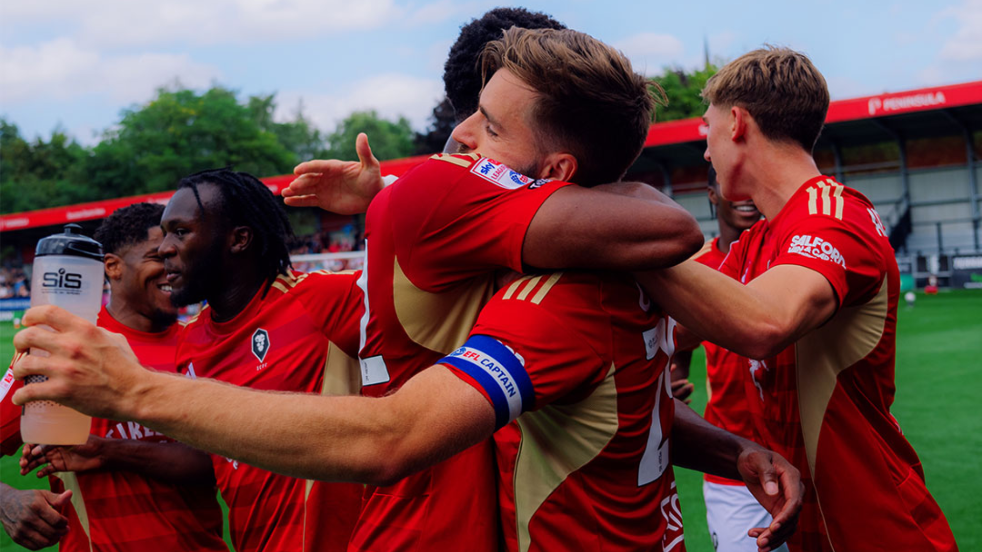 Salford City travel to struggling Shrewsbury Town in first ever league meeting
