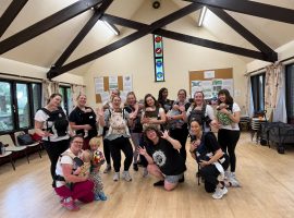 Its about being you.The Monday afternoon Babywearing dance class.