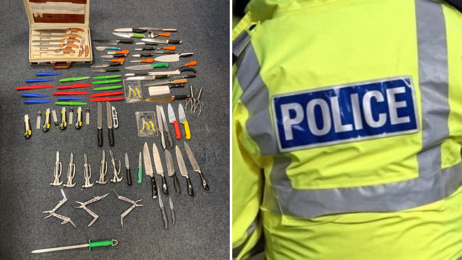 Salford knife amnesty sees 85 weapons surrendered in just one hour