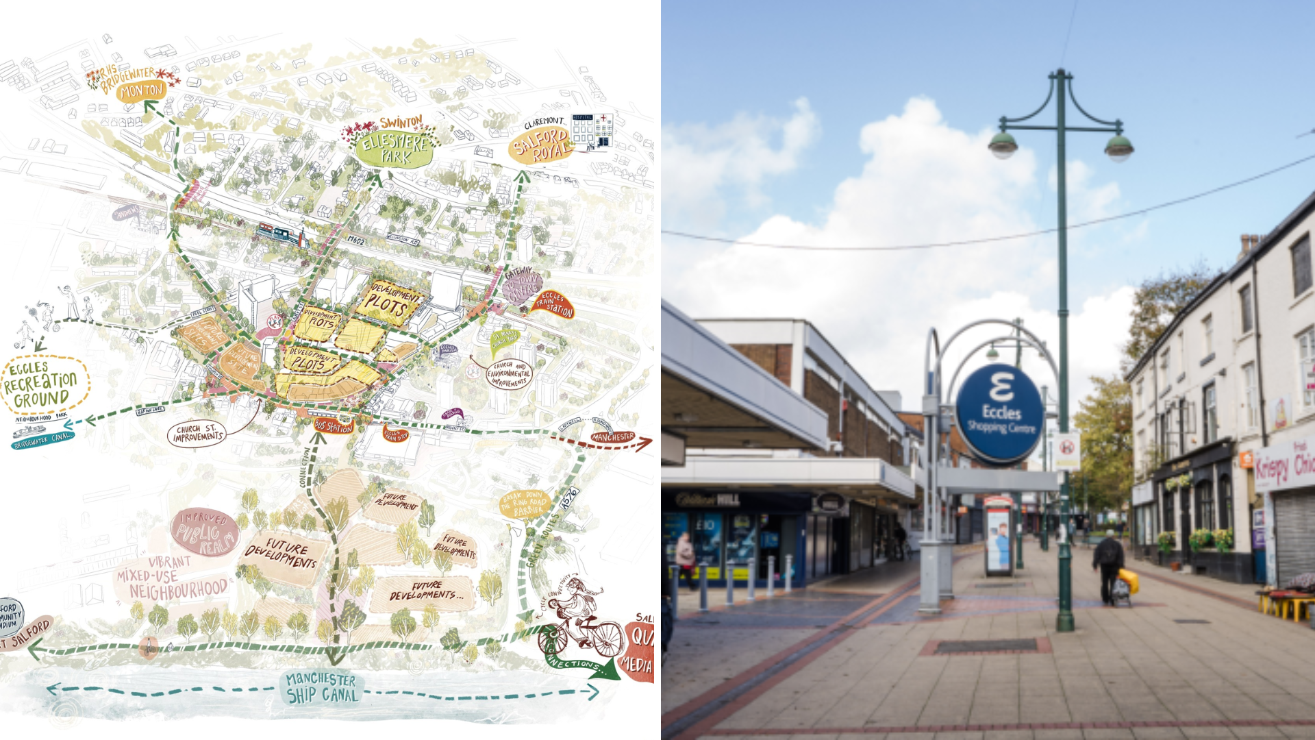 Eccles residents urged to give views about town centre regeneration project