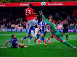 Salford City beat 10-men Oldham Athletic 1-0 to end their three game winless streak