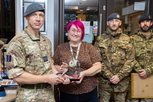 RAF Valley heroes at Broughton House