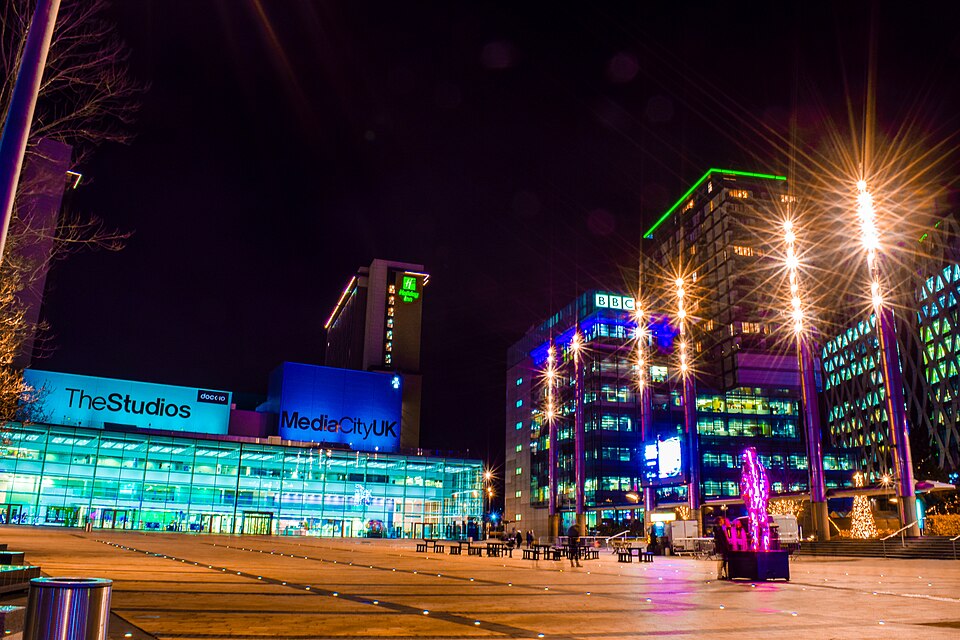 Salford Lightwaves in Media City