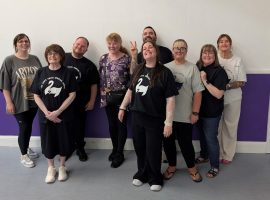 Some of the team at White Swans Spiritual Centre. Image: used with permission from Nuno Bastos