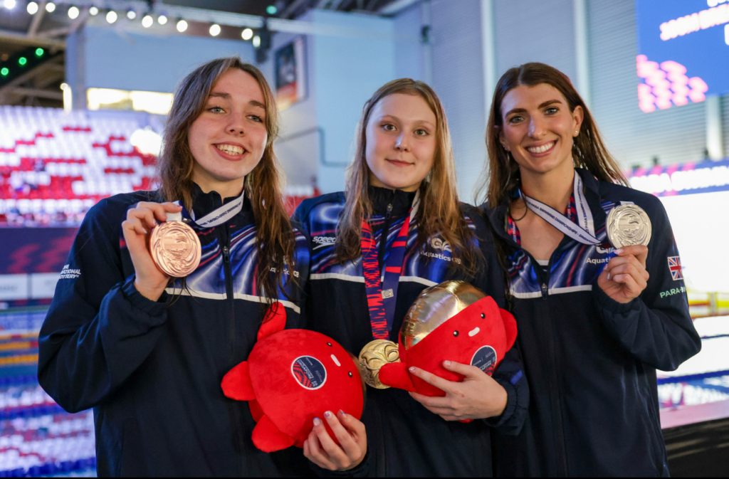 Georgia Sheffield and her team - courtesy of her mum Pauline Curley