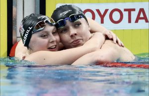 Georgia Sheffield and her team - courtesy of her mum Pauline Curley